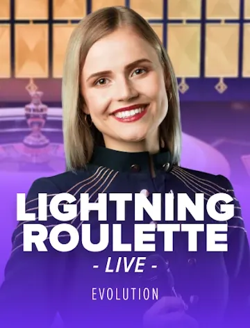 Livetafel Lightning Roulette (Evolution) bij Casino Lizaro
