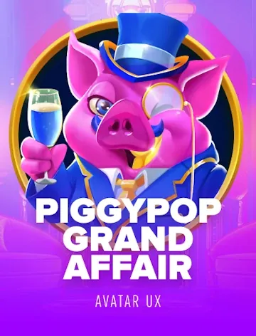 Piggypop Grand Affair van AvatarUX, populair bij Lizaro Casino
